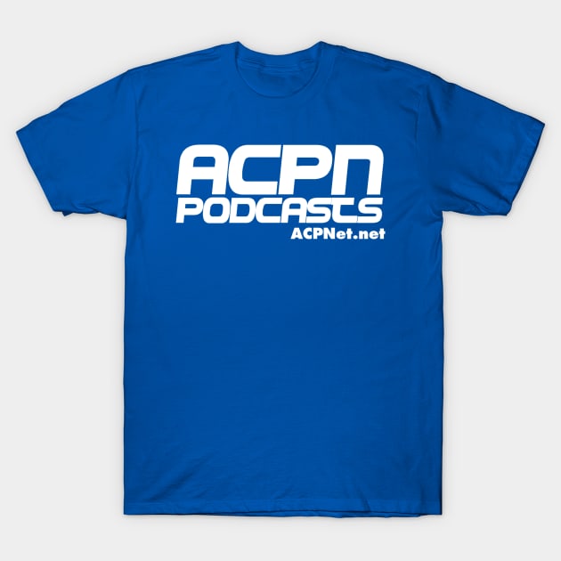 ACPN - 1990s Blue Cola Logo Variant T-Shirt by Art Comedy Pop-Culture Network!